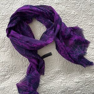 Express Purple Scarf
